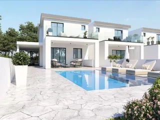 Новый комплекс вилл с бассейнами в престижном районе, Ливадия, Кипр