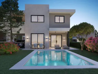 Закрытый комплекс вилл с бассейном рядом с пляжами, Агиос Тихонас, Кипр