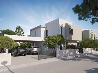 Закрытый комплекс вилл с бассейном рядом с пляжами, Агиос Тихонас, Кипр