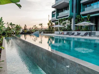 Закрытая резиденция с бассейном и зонами отдыха в 75 метрах от моря, Агиос Тихонас, Кипр