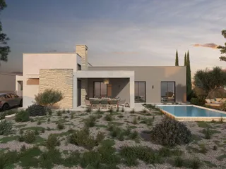 Новый комплекс вилл с бассейнами недалеко от центра Лимассола, Кипр