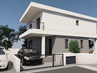 Комплекс вилл с садами рядом с центром Героскипу, Кипр