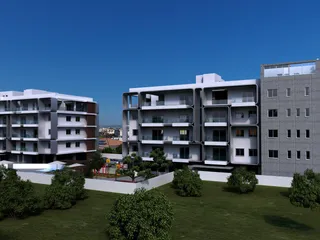 Новая малоэтажная резиденция с бассейном рядом с портом Лимассола, Кипр