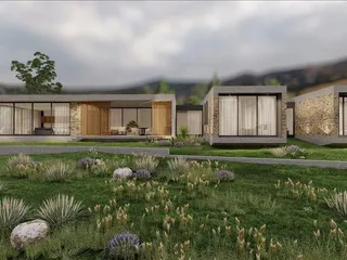 Новая вилла с бассейном и панорамным видом, Арму, Кипр