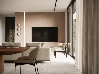 Вилла с бассейном недалеко от пляжа, Хлорака, Кипр