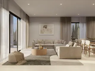 Новый комплекс вилл с бассейнами в 500 метрах от моря, Пафос, Кипр