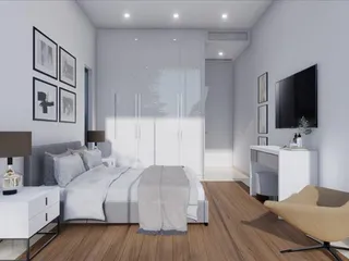 Новый комплекс вилл с бассейнами рядом с морем, Пафос, Кипр