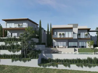 Новый комплекс вилл с бассейнами и садами недалеко от моря, в центре Лимассола, Кипр