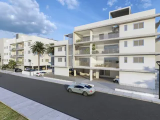 Новый комплекс вилл и апартаментов рядом с пляжем и аэропортом, Арадипу, Кипр