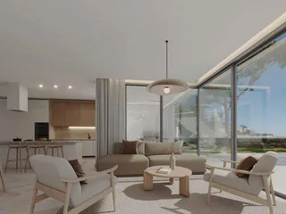 Новый комплекс вилл с прямым выходом на пляж, Перволья, Кипр