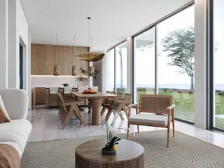 Новый комплекс вилл с прямым выходом на пляж, Перволья, Кипр