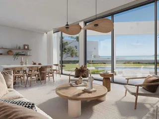 Новый комплекс вилл с прямым выходом на пляж, Перволья, Кипр