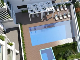 Новая резиденция с бассейнами и фитнес-центром рядом с портом Ларнаки, Кипр