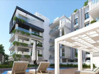 Новая резиденция с бассейнами и фитнес-центром рядом с портом Ларнаки, Кипр