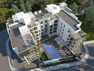 Новая резиденция с бассейнами и фитнес-центром рядом с портом Ларнаки, Кипр