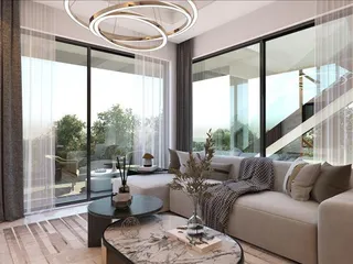 Новая элитная резиденция с панорамным видом в 900 метрах от порта Ларнаки, Кипр