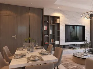 Новая элитная резиденция с панорамным видом в 900 метрах от порта Ларнаки, Кипр