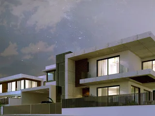 Новый комплекс вилл с бассейнами и панорамным видом, Агиос Афанасиос, Кипр