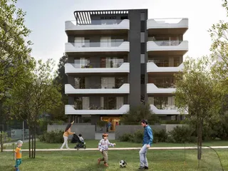 Новый стильный жилой комплекс в 500 метрах от пляжа, Гермасойя, Кипр