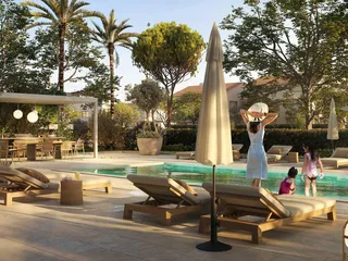 Новый жилой комплекс с бассейном в 300 метрах от пляжа, Гермасойя, Кипр