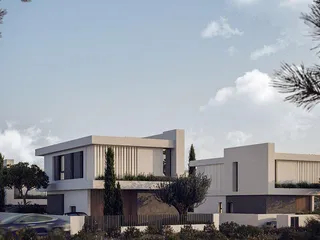 Виллы с бассейнами и террасами на крыше, всего в 350 метрах от пляжа, Протарас, Кипр