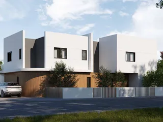 Современные виллы с парковкой, террасами и видом на сад, Никосия, Кипр