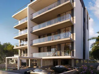 Современная резиденция с бассейном и садами в 700 метрах от пляжа, Лимассол, Кипр