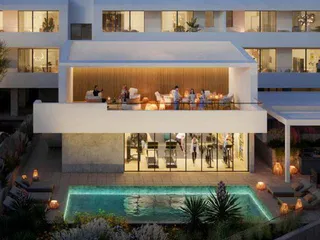 Новая резиденция с бассейном и панорамным видом в престижном пригороде Лимассола, Мони, Кипр