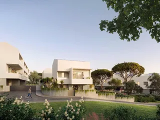 Новая резиденция с бассейном и панорамным видом в престижном пригороде Лимассола, Мони, Кипр