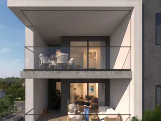 Новая закрытая резиденция с бассейном в престижном районе, в 450 метрах от моря, Лимассол, Кипр