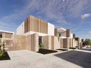 Новый комплекс вилл с бассейном и панорамным видом на море, Пейя, Кипр