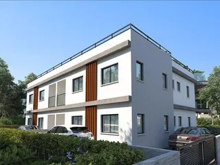 Малоэтажная резиденция с видом на море рядом с пляжем и полем для гольфа, Героскипу, Кипр