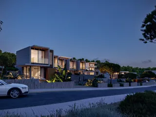 Современный комплекс вилл с бассейнами и садами, Хлорака, Кипр