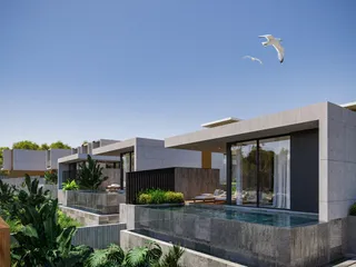 Современный комплекс вилл с бассейнами и садами, Хлорака, Кипр