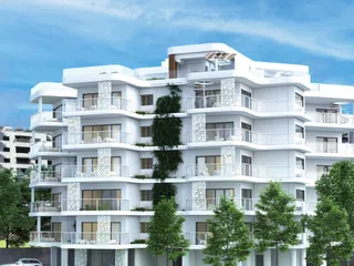 Новая резиденция с бассейном рядом с новой гаванью Ларнаки, Кипр