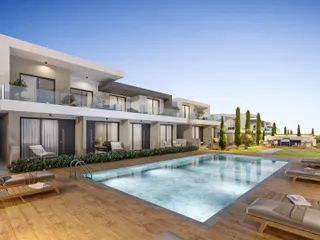 Апартаменты в новой резиденции с бассейнами в 200 метрах от пляжа, Кисонерга, Кипр