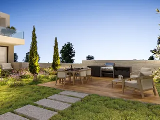 Апартаменты в новой резиденции с бассейнами в 200 метрах от пляжа, Кисонерга, Кипр