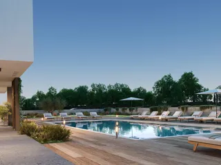 Новая закрытая резиденция с бассейном недалеко от пляжа и поля для гольфа, Героскипу, Кипр