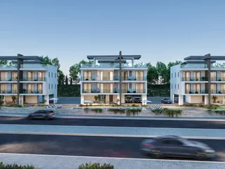 Новая закрытая резиденция с бассейном недалеко от пляжа и поля для гольфа, Героскипу, Кипр