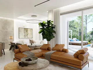 Новый комплекс вилл с бассейнами в 300 метрах от пляжа, Ларнака, Кипр