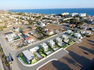 Новый комплекс вилл с бассейнами в 300 метрах от пляжа, Ларнака, Кипр