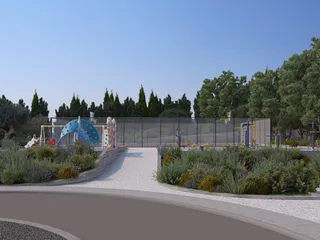 Квартиры и виллы в закрытом жилом комплексе с видом на море и город, Лимассол, Кипр