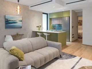 Апартаменты в закрытой резиденции с бассейном и садами рядом с пляжем и центром города, Лимассол, Кипр