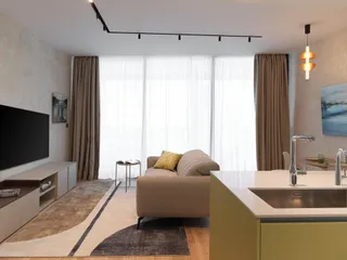 Апартаменты в закрытой резиденции с бассейном и садами рядом с пляжем и центром города, Лимассол, Кипр