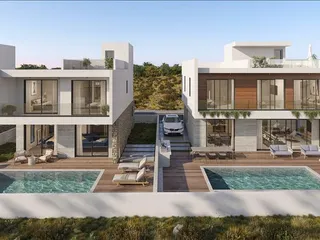 Новый закрытый комплекс вилл рядом с пляжами, Пафос, Кипр