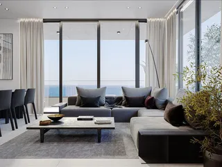 Современная резиденция с видом на море в живописном районе Ларнаки, Кипр