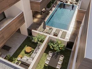 Резиденция с бассейном в престижном районе Ларнаки, Кипр