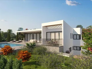 Комплекс вилл с бассейнами и панорамным видом, Пейя, Кипр