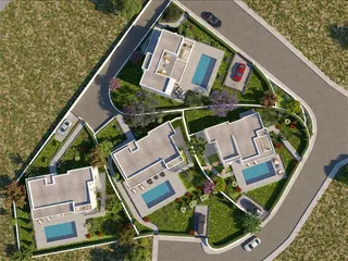 Комплекс вилл с бассейнами и панорамным видом, Пейя, Кипр