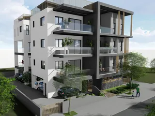 Малоэтажная резиденция с парковкой рядом с парком, Никосия, Кипр